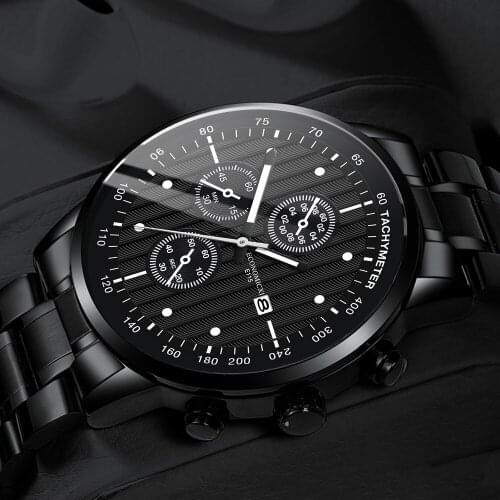 MUQGEW Mens Gold Watch