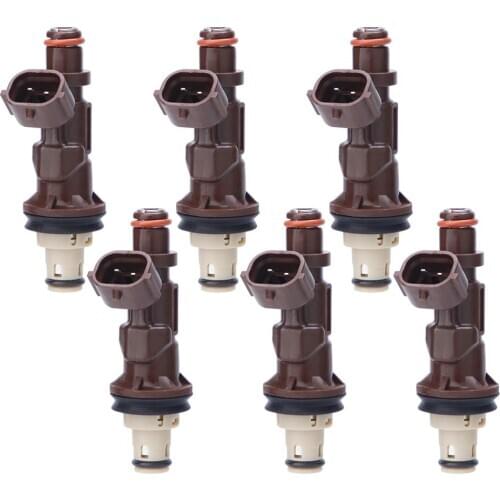 Set Of 6 100% new Fuel Injectors Fits For TOYOTA Tacoma Tundra 4Runner 3.4 V6 23250-62040