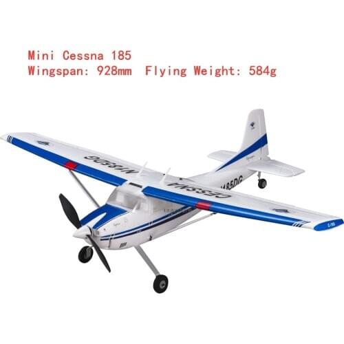 New 6CH Flap Function Mini Cessna 185 EPO 928mm 2812 KV1400 Brushless Motor & 3S 11.1V LiPO battery power amphibious Frame PNP