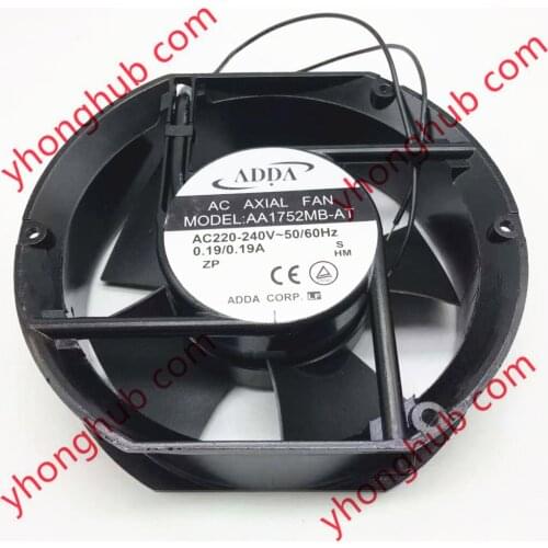 ADDA AA1752MB-AT Server Cooling Fan AC 220V 0.19A 172x150x50mm 2-wire
