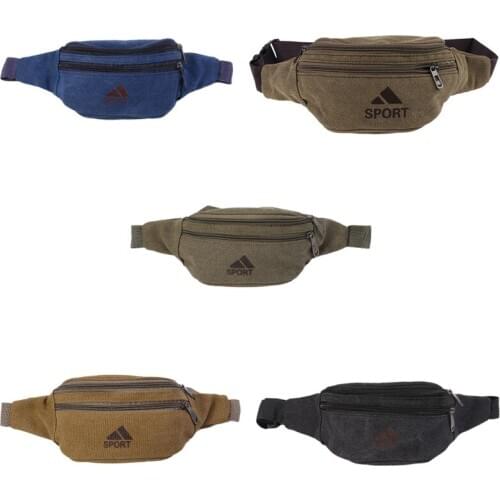 Durable Men Fanny Waist Pack Belt Hip Bum Military Running Bag Pouch 20CA