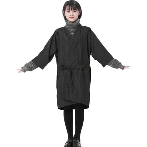 Professional Unisex Salon Hairdressing Robe Gown High Quality Polyester Barber Kimono For Haircut Universal Size For Adult Cape