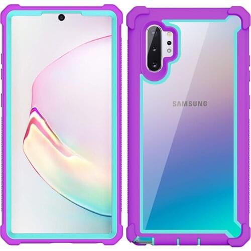Shockproof TPU Case For Samsung Galaxy S10 S20 S21 Plus Ultra FE Note 10 20 A12 A32 A52 A51 A71 A20 A21S Rubber Bumper Cover