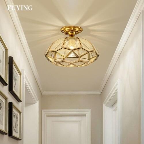 Luxury Creative Gold Ceiling Lamp LED Modern Pendant Lighting For Bedroom Kids Room Hallway Entrance Aisle Home Indoor Lights
