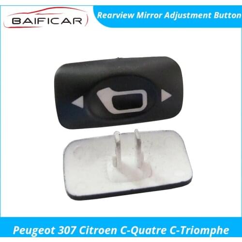 Baificar Brand New Quality Rearview Mirror Adjustment Button Reversing Left Right for Peugeot 307 Citroen C-Quatre C-Triomphe