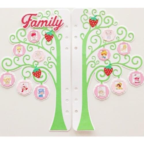 Cutting Dies Family Tree Planner Scrapbook Cardmaking DIY Paper Craft Metal Stencil Surprise Creation