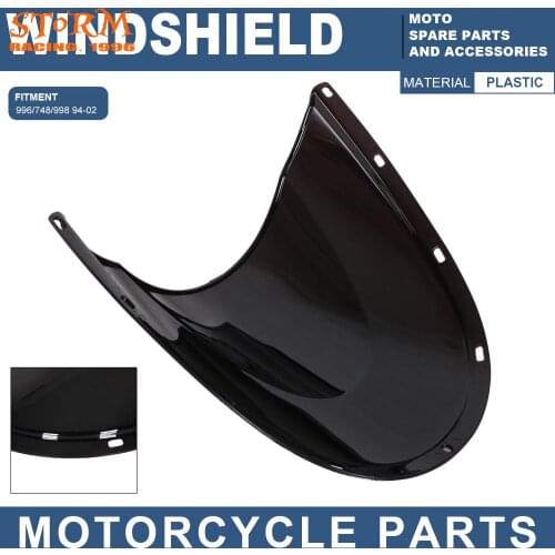Motorcycle Windscreen Windshield Wind Deflectors For Ducati 996 748 998 1994 1995 1996 1997 1998 1999 2000 2001 2002