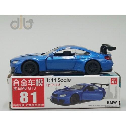 1:44 Diecast Car Model Toy M6 GT3 Pull Back Car