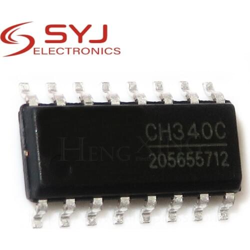 10pcs/lot CH340C CH340 SOP-16 IC best quality In Stock
