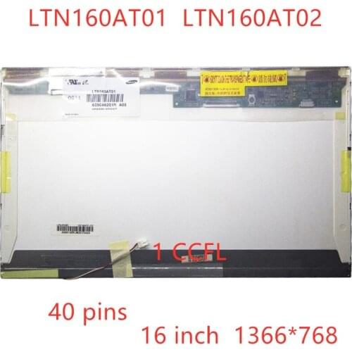 16'' LCD matrix LTN160AT01 LTN160AT02 display monitor For ACER Aspire 6930G 6920 6935 6935G notebook replacement screen 1366*768