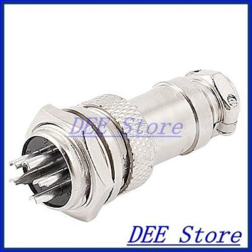 AC 200V 5A 1000V 3/8PT Thread 5P 5 Pin Aviation Connector Plug Joint