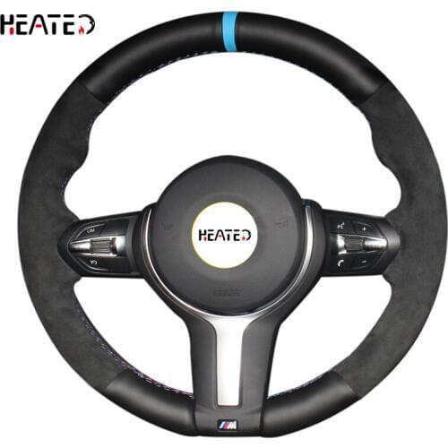 Braiding Cover for Steering Wheel for BMW M Sport F30 F31 F34 F10 F11 F07 F45 F46 F22 F23 M235i M240i Steering Cover for BMW