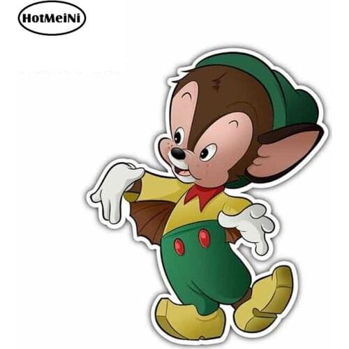 HotMeiNi 13cm x 10.6cm for Batty Cartoon Anime Car Stickers Vinyl JDM Bumper Trunk Truck Graphics Windshield Bumper Fine Decal