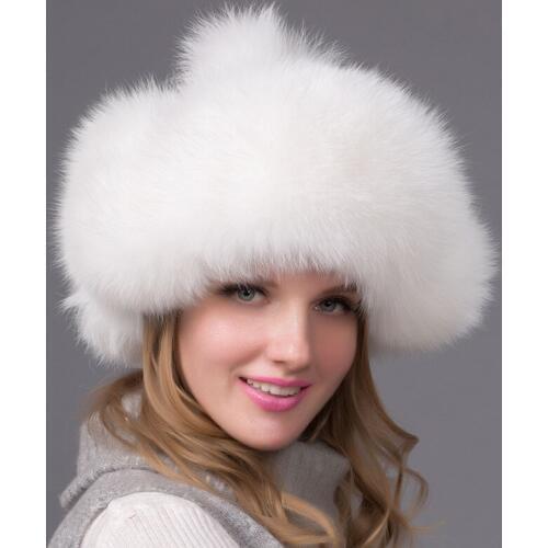 Classic Solid Winter Hat for Women 15 colors Ear flap Hat Cap Russian Fur Hat