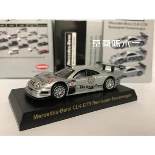 1/64 KYOSHO BENZ CLK GTR RENNSPORT TOURENWAGEN #10 LM F1 RACING Collection of die-cast alloy car decoration model toys