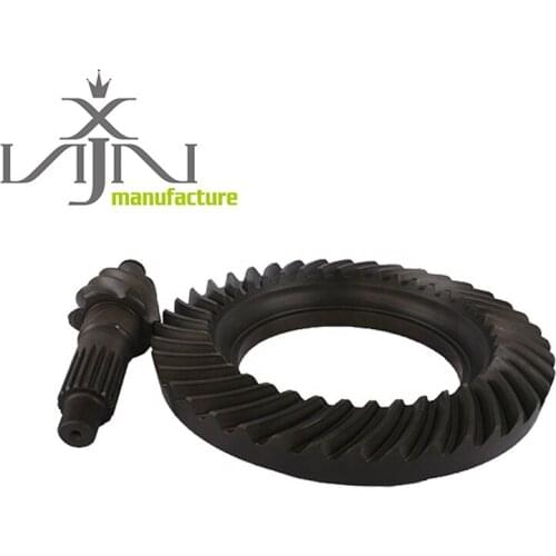 PS120 6x40 Speed Ratio Hot Sale Crown Wheel and Pinion Best Quality For Mitsubishi Canter FUSO 20CrMnTiH3 Black 1 Year Warranty
