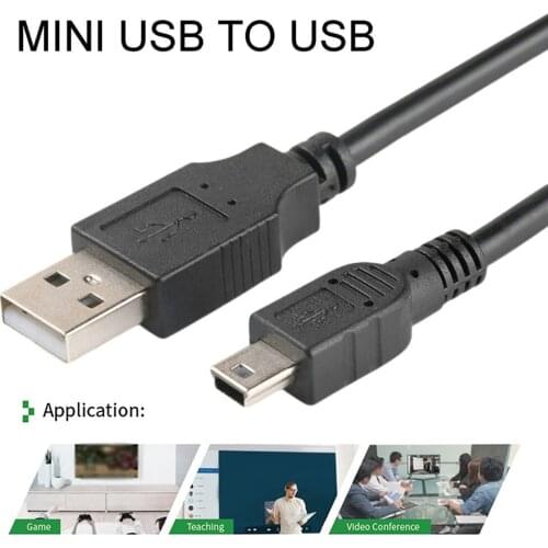 Mini USB Cable Mini USB to USB For Card Reader Mobile hard drive MP3 MP4 Player Fast Data Mini USB Cable Digital Camera