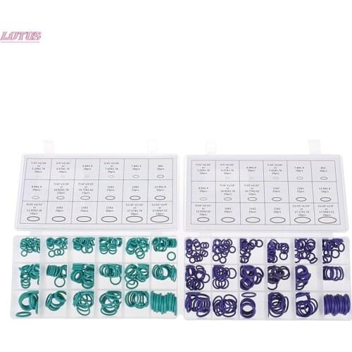 Auto Car Air Conditioner A/C System Rubber O-Rings R134a R12 O Ring For Car Auto Air Conditioner System Car Repair Tools 270Pcs