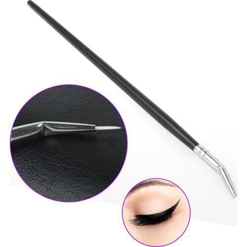 New Hot Professional Makeup Cosmetic Soft Eye Liner Eyeliner Elbowed Brush