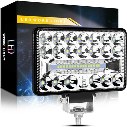 New 5inch Led lightbar for 4x4 offroad truck combo spot flood beam 36SMD 108W 12V 24V LED Work Light Car Led fog lights