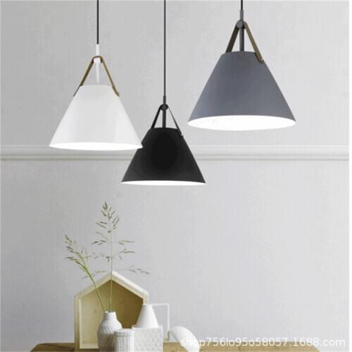 Lustre pendente hanging ceiling lamps rope Home Decoration E27 Light Fixture living room LED pendant lights lustre pendente