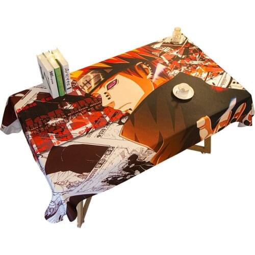 NARUTO Tablecloth Waterproof and Anti-scalding Tablecloth Movie Peripheral Dining Table Guest Table Household Tablecloth News