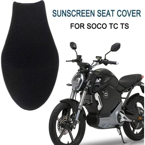 Sunscreen Seat Cover For SOCO TC TS Prevent Bask In Seat Scooter Heat Insulation Cushion Cover