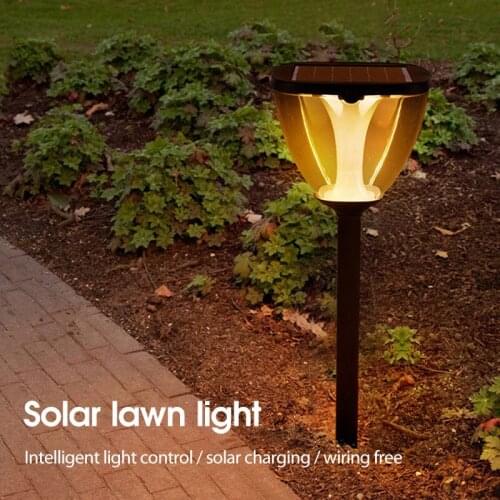 LED Solar Lamp Outdoor Solar Powered Waterproof Light Motion Sensor Lawn Lamp Pathway Landscape Street Light Home Garden Decor