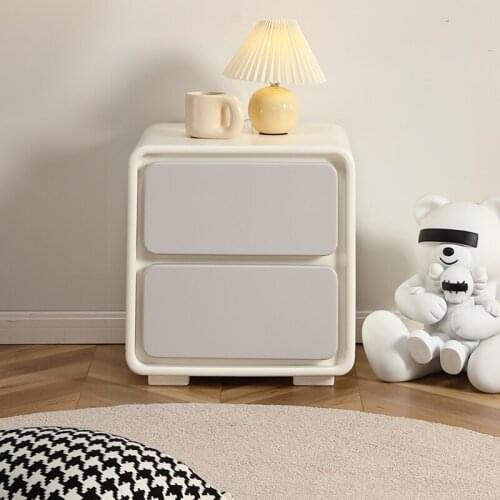 Storage lockers small cabinet table bedroom furniture nightstands white nightstand Childrens bedside table contracted