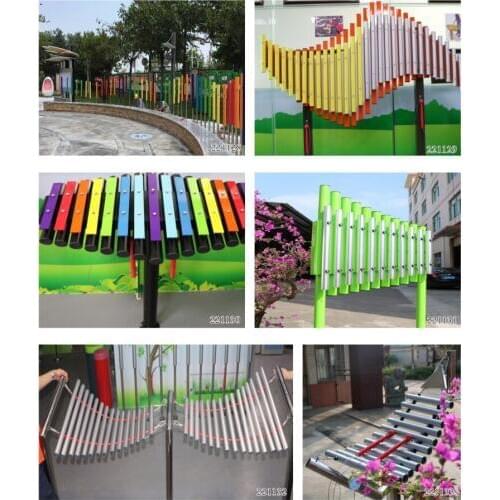 Stainless steel outdoor/indoor percussion instruments,kids music equipment