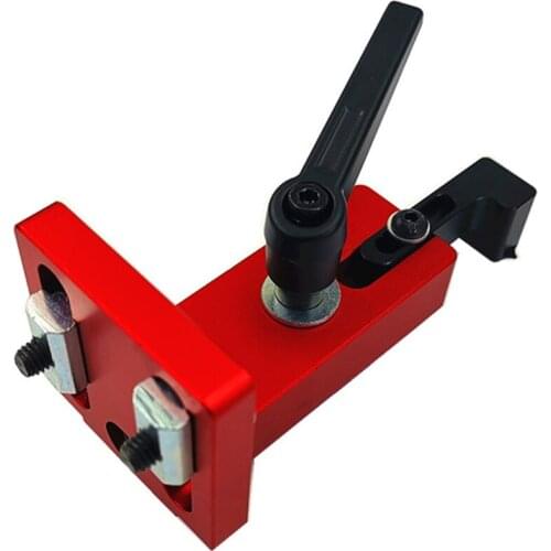 30/45 Type Woodworking Chute Special Limiter Aluminium Alloy T-tracks Woodworking Standard Miter Track Stop Woodworking Tool