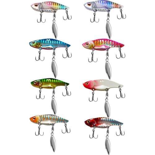 1pcs 12g 16g Fishing Lures Jig Jigging Metal Wobbler River Sea Vib Small Fishes Goods For Fishing Tinsel Swimbait YUZI Metal