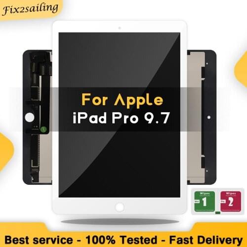 100% New 9.7" LCD For Apple iPad Pro A1673 A1674 A1675 Display Touch Screen Digitizer Assembly Replacement