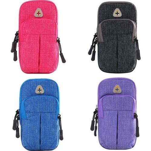 6.0" Universal Mobile Phone Bags Holder Outdoor Sport Arm Pouch Bag For Phone On Hand Sports Running Armband Bag Case Waterproof