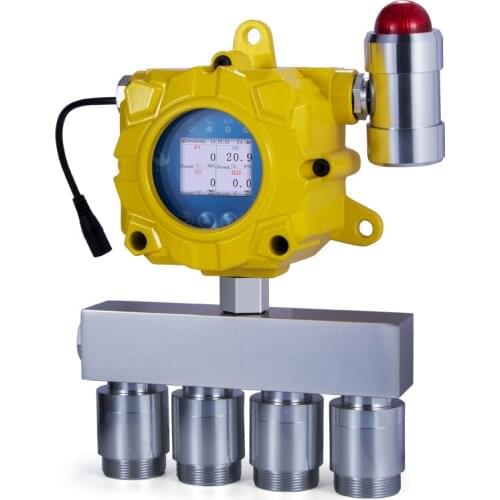 Bosean fixed 4in1 gas detector fixed multi gas detector