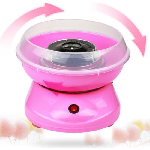 110V Electric DIY Household Cotton Candy Maker Food Grade Mini Portable Cotton Suager Machine For Children Gift