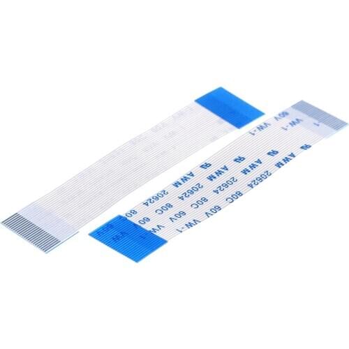 10pcs 0.5 mm 24 pin 200mm length Flexible Flat Ribbon Cable FPC FFC Cable reverse / different ends ZIF connection