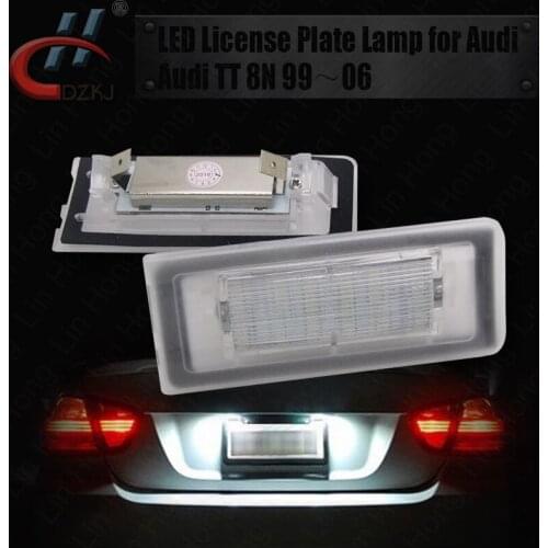 License plate lamp is applicable to for Audi TT 8N 99 06 led license