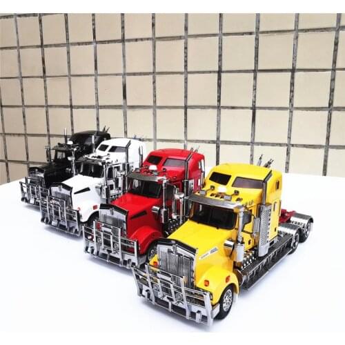 Diecast 1:32 Scale Australia Trailer Head Kenworth T909 Traction Head Alloy Transporter Vehicle Truck Model Metal Die-Cast Toys