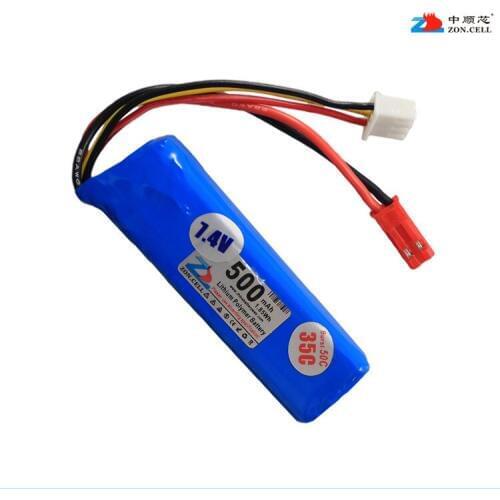 New In the core of 701855 500mAh 7.4V helicopter aeromoing electric tool power polymer lithium battery Rechargeable Li-ion Cell