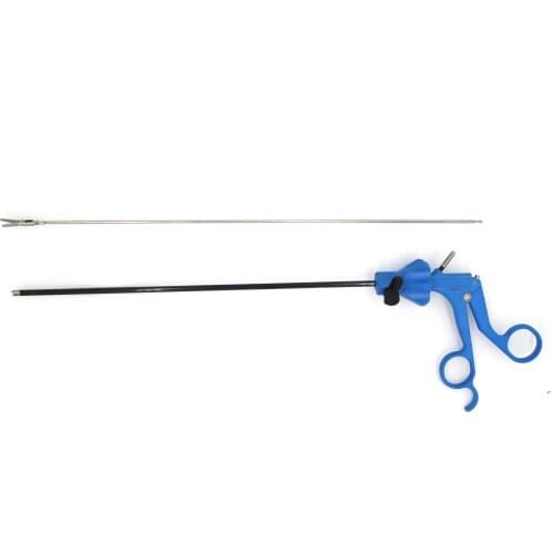 Scissor forceps for surgical laparoscopic surgical instruments with rachet handle 5mm grasping forceps