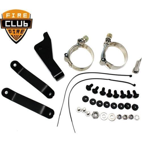 Headlight Fairing Bracket Black Trigger Lock Mount Kit For Harley Dyna Street Bob FXDB, Low Rider FXDL 2006-2014 2013 Motorcycle