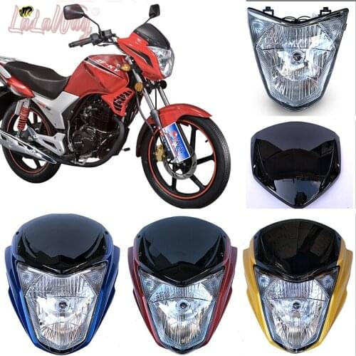 For FEKON Motorcycle Front Headlight Head Light Lamp Headlamp Assembly FK125/FK150-8G ZF150-13 For SANLG SL125-3CT/150