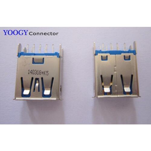 Laptop USB3.0 Socket port fit for Asus All in One ET2221 ET2221A ET2321I ET2322I ET2230I series motherboard female usb connector