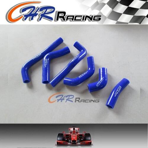Silicone Radiator Coolant Blue Hose kit FOR 2002 2003 2004 HONDA CRF450R CRF 450 R