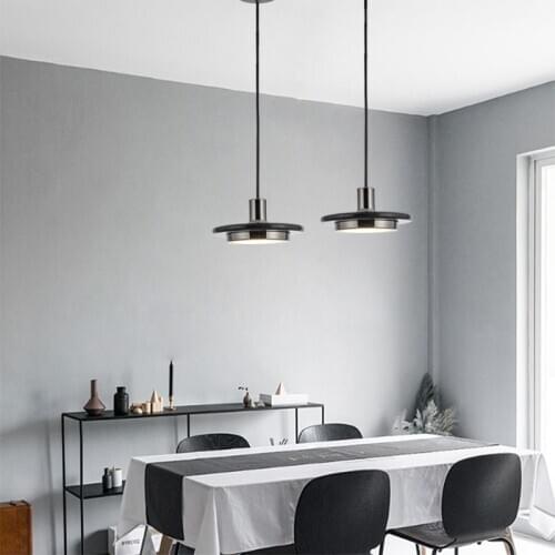 Modern Pendant Lights Black Glass Ball Pendant Lamp Long Line Hanging Lamp For Kitchen Living Room Nordic Globe Light Fixtures