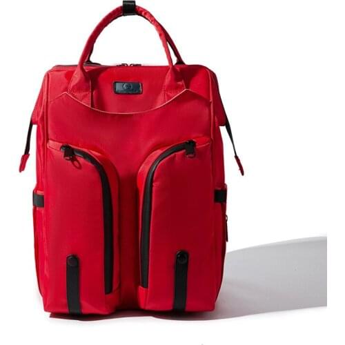 Mom Bag Baby Diaper Bag, Large Capacity Travel Backpack for Mom, Waterproof Fashion Bag