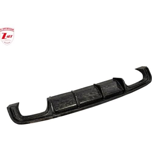 2014-2018 Z-ART for BMW F85 X5M carbon fiber rear lip for BMW F86 X6M carbon fiber rear diffuser X5M X6M rear low spoiler