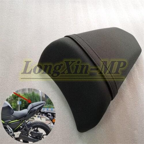 Motorcycle Rear Passenger Cushion Pillion Seat Fit for KAWASAKI Ninja 650 EX650 Z650 2017 - 2021 2018 2019 2020 Z 650 EX 650