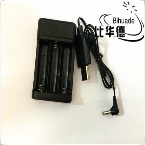 BIHUADE 3 Slot charger AA NiCd battery battery section AA NiMH battery charging tank 3.6V charging box